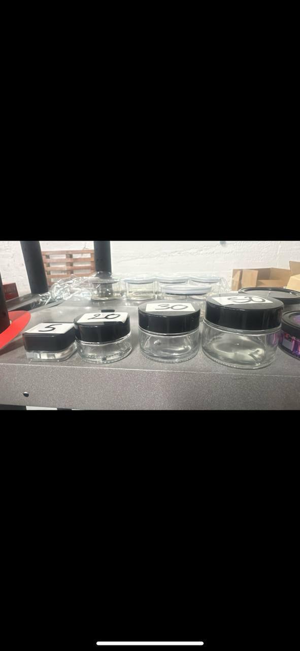 Pot en verre 10/20/30/50ML