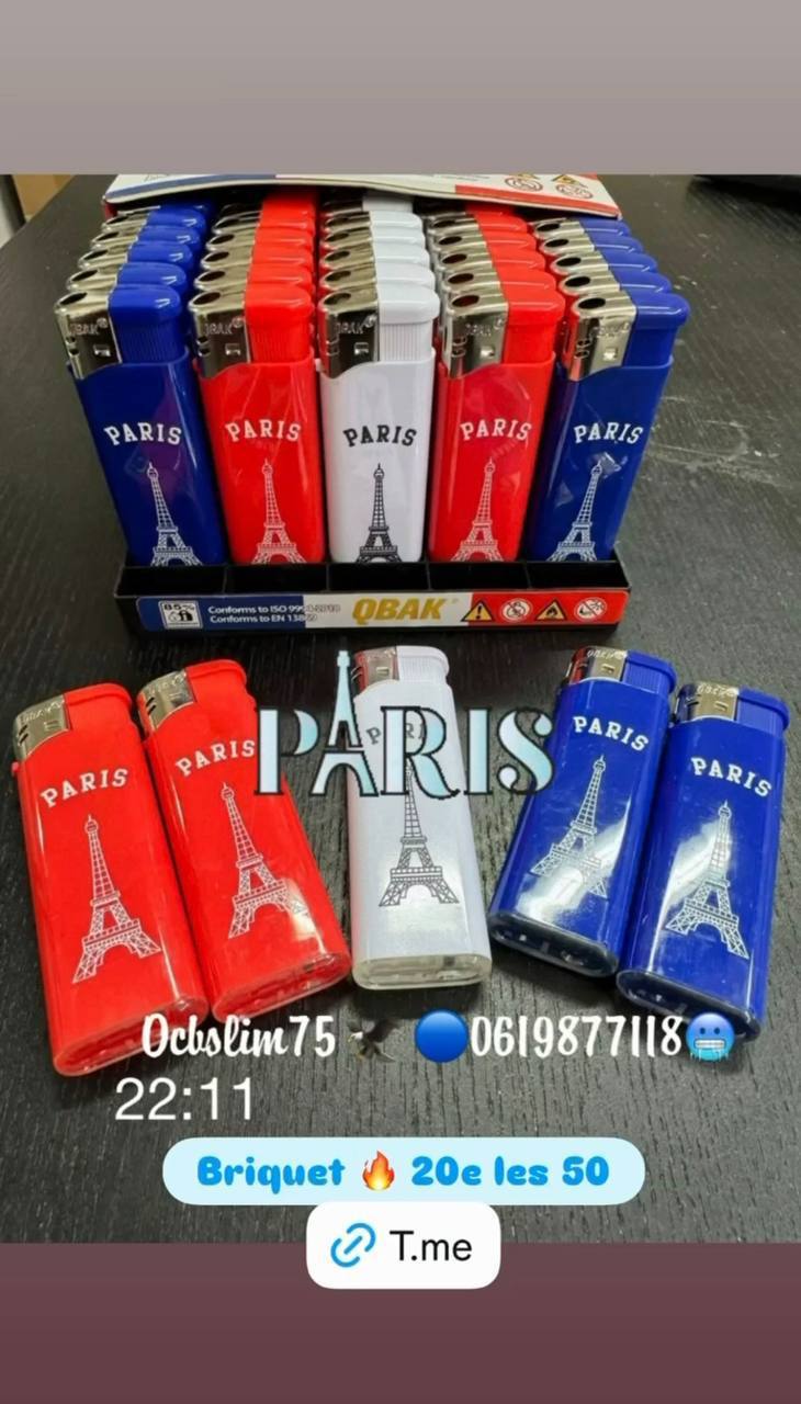 Briquet x50 🔥