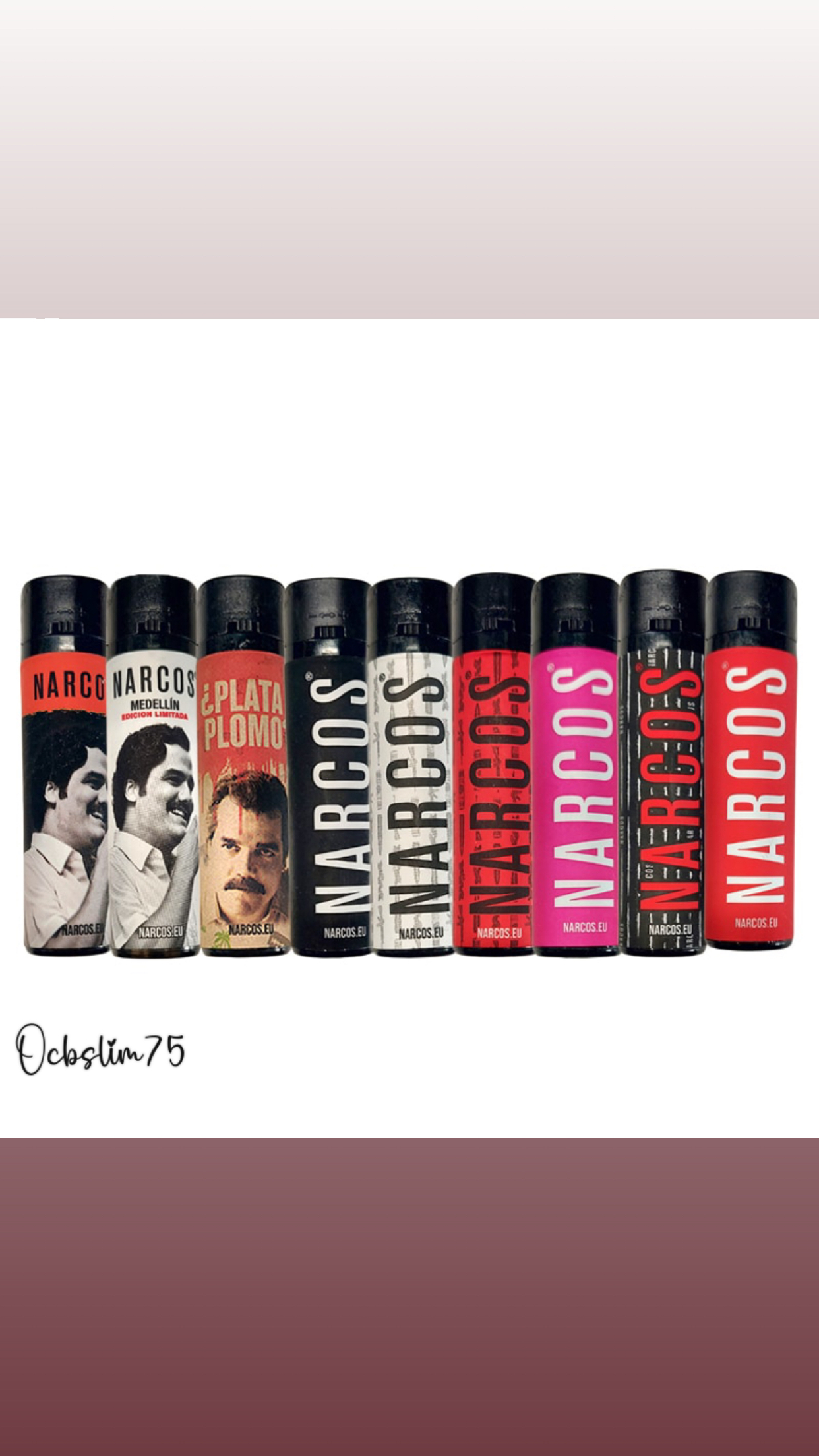 Briquet Narcos x30