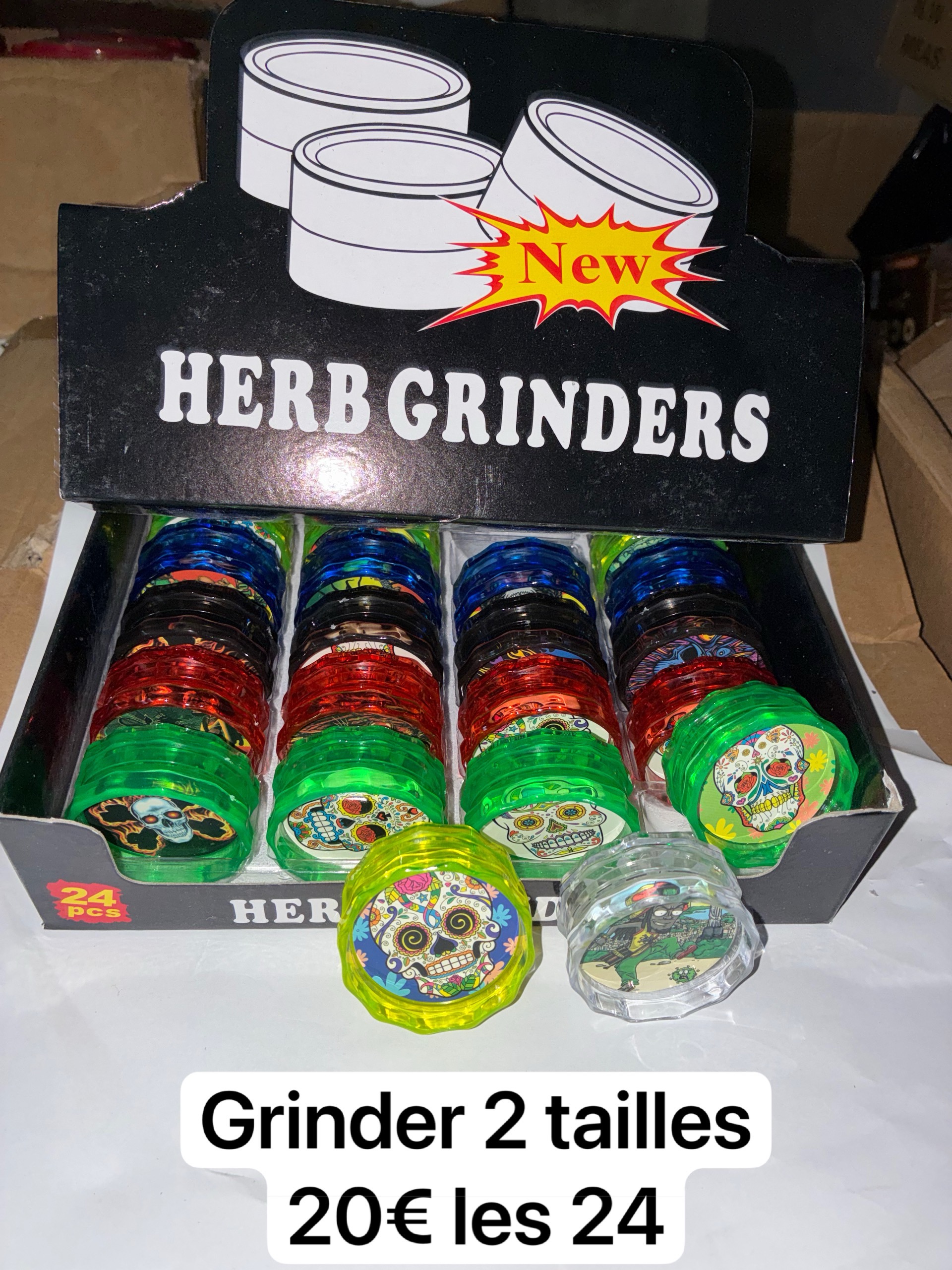 Grinder Mini ou Classique x24