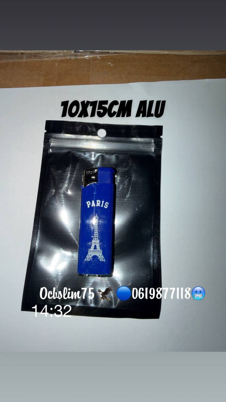 10x15 Alu pochon Pack
